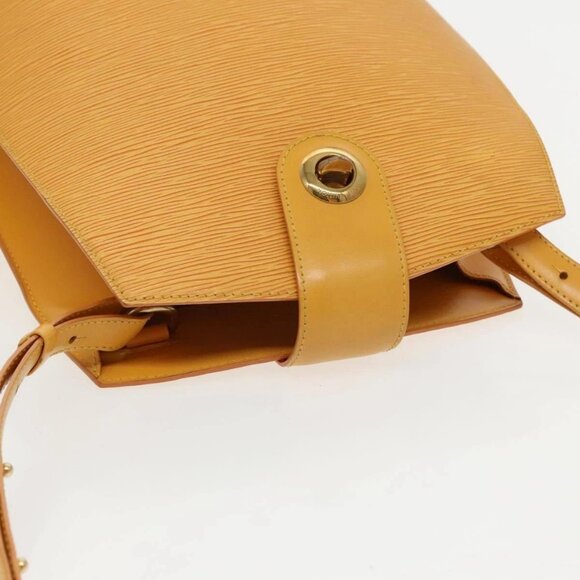 LOUIS VUITTON Epi Cluny Shoulder Bag Yellow LV Auth - Picture 7 of 16